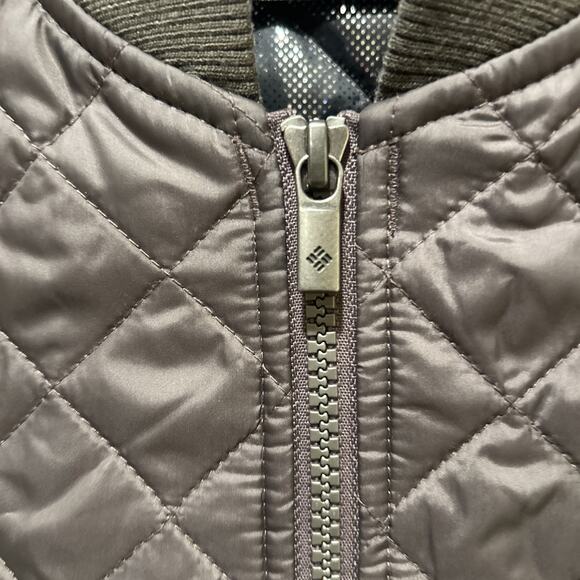 Womens COLUMBIA Brown Omni Heat Dualistic Insulated Vest Sz XS - Picture 4 of 14